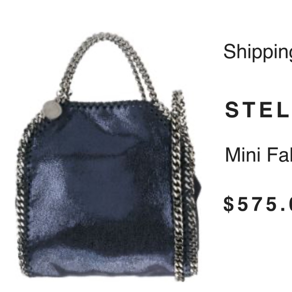 Stella McCartney mini Falabella bag, no signs of wear & no stains on inside